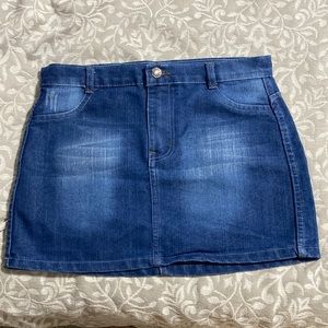 Adorable Blue Jean Skirt